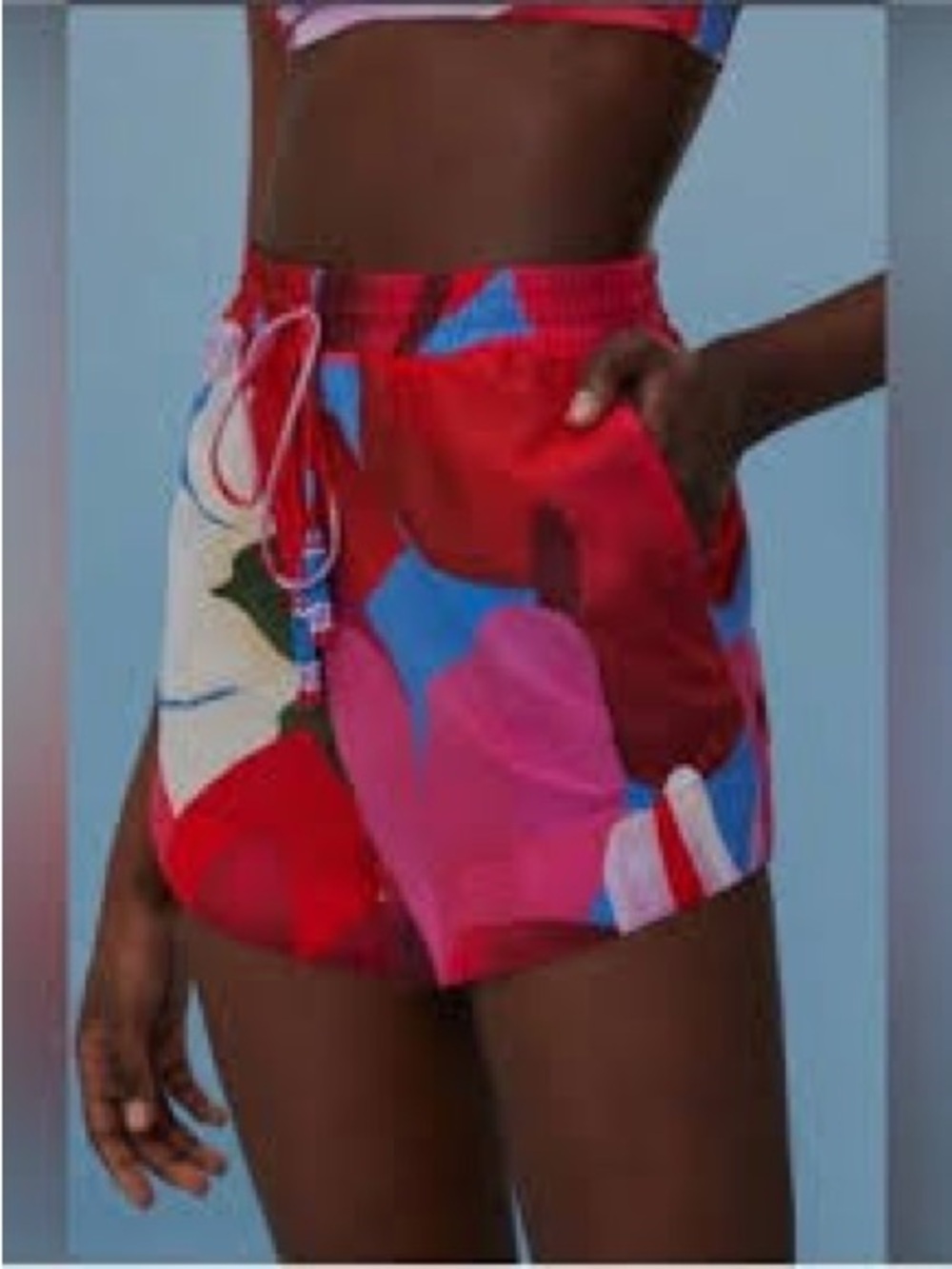 Farm Rio Watercolor Floral Short